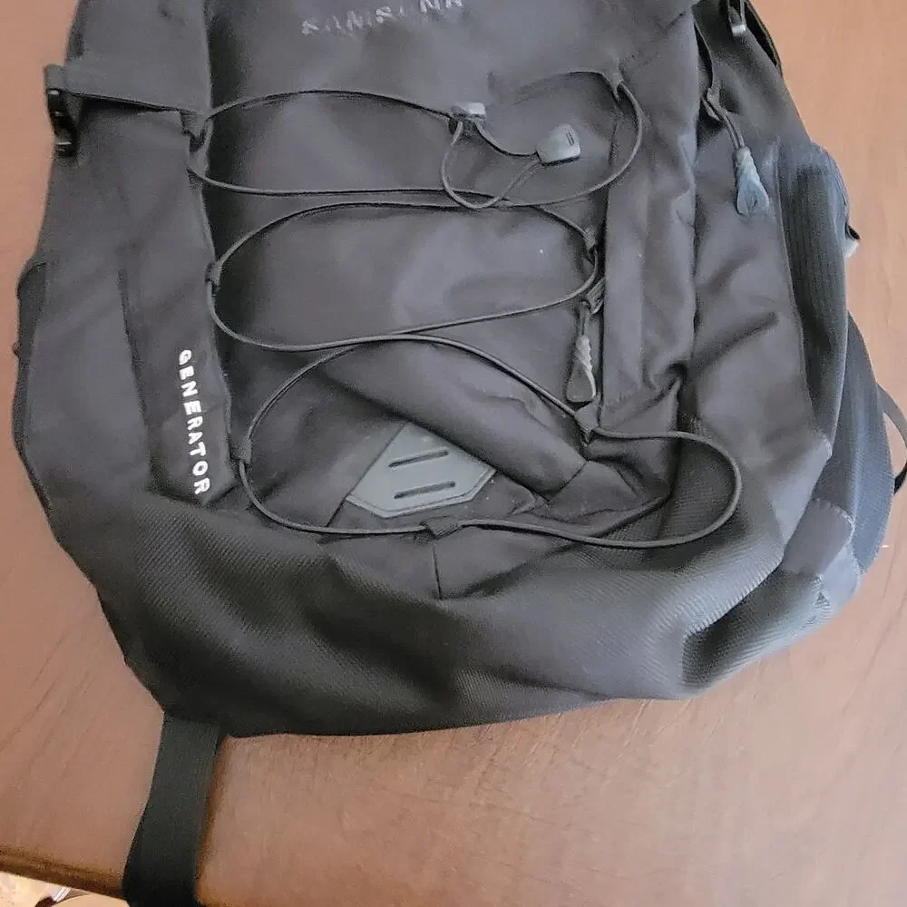 The North Face Generator Backpack Black Holds 15” Laptop